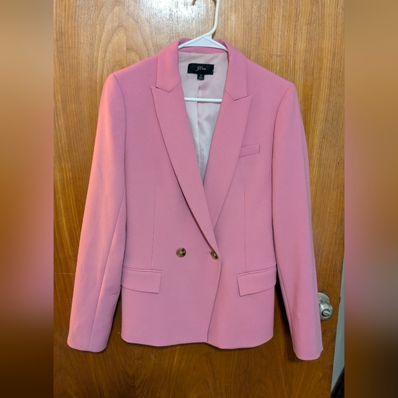 J Crew Dover Blazer In Pink Size 8 - Picture 2 of 9